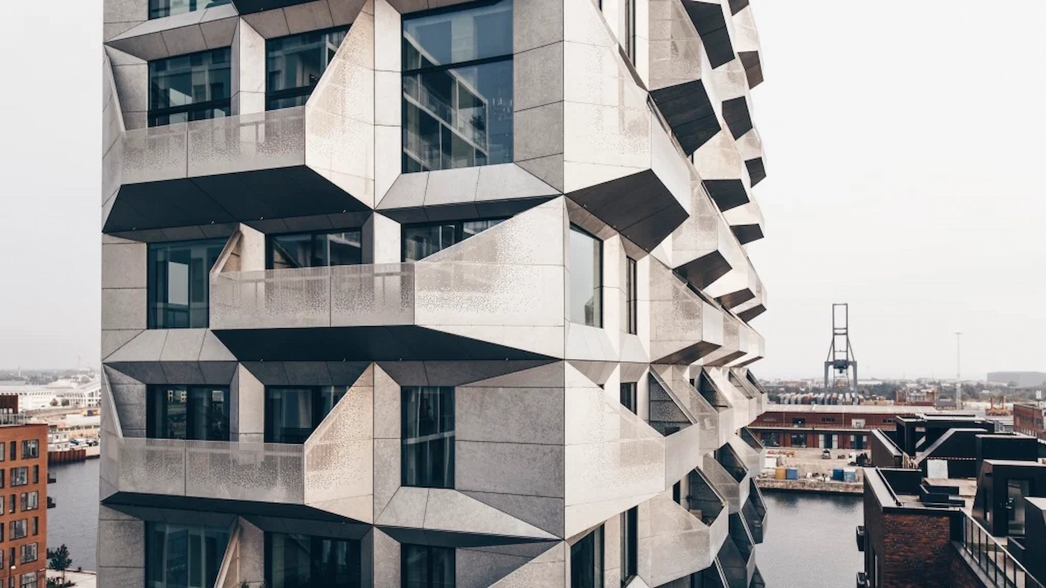 Børsbygning i København med moderne arkitektur